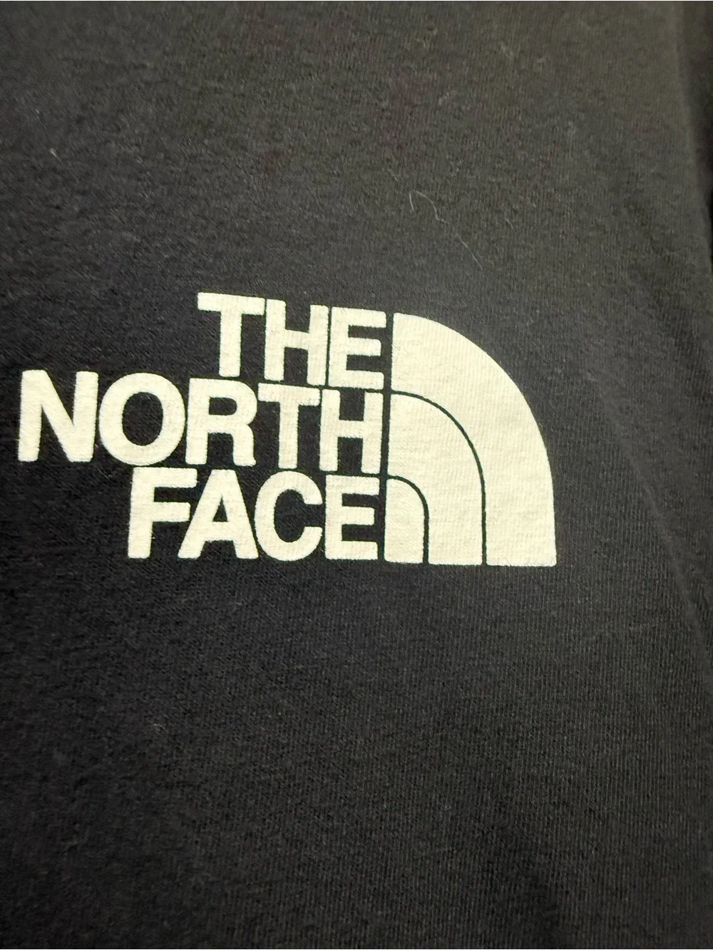 The North Face Black Long Sleeve Logo Shirt (men’s small) -Never Stop Exploring